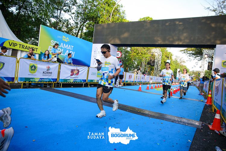 Race photo from Taman Budaya x BOGORUN 2025