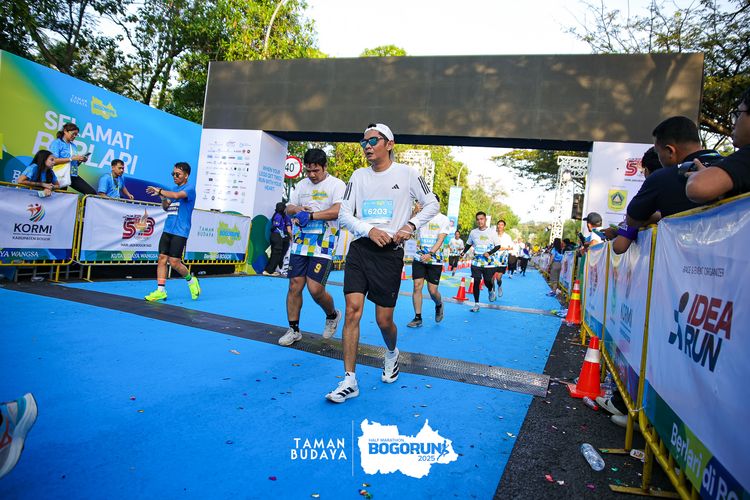 Race photo from Taman Budaya x BOGORUN 2025