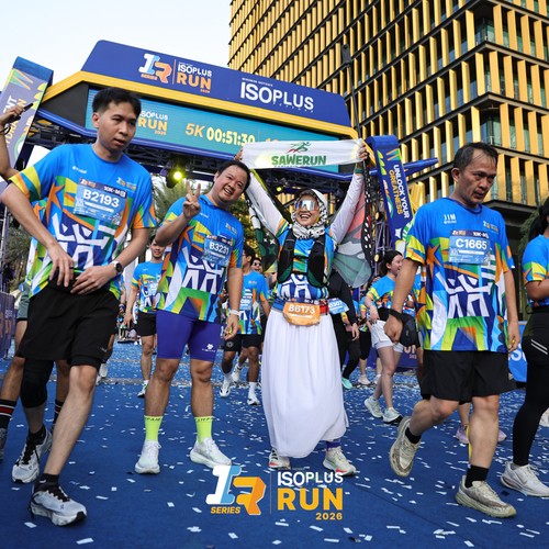 Race photo from ISOPLUS RUN 2026 - JAKARTA