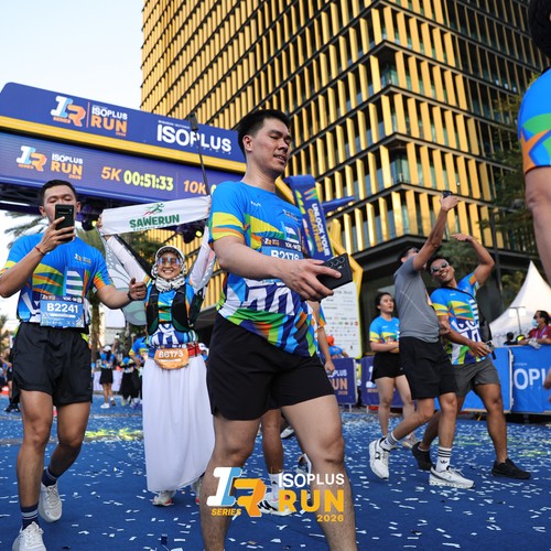 Race photo from ISOPLUS RUN 2026 - JAKARTA