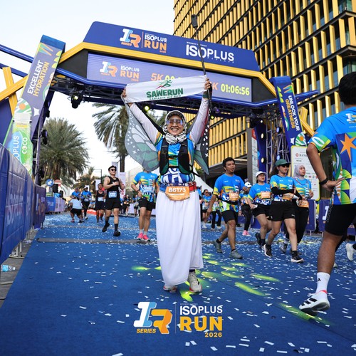 Race photo from ISOPLUS RUN 2026 - JAKARTA