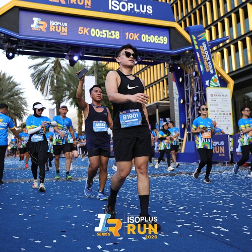 Race photo from ISOPLUS RUN 2026 - JAKARTA