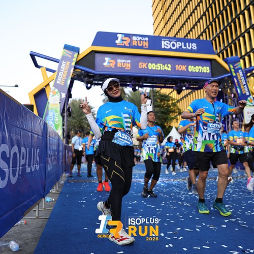 Race photo from ISOPLUS RUN 2026 - JAKARTA