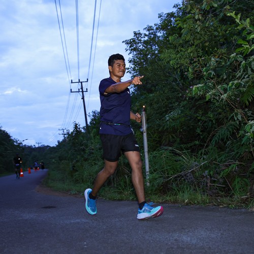 Race photo from Belitung Multisport Festival