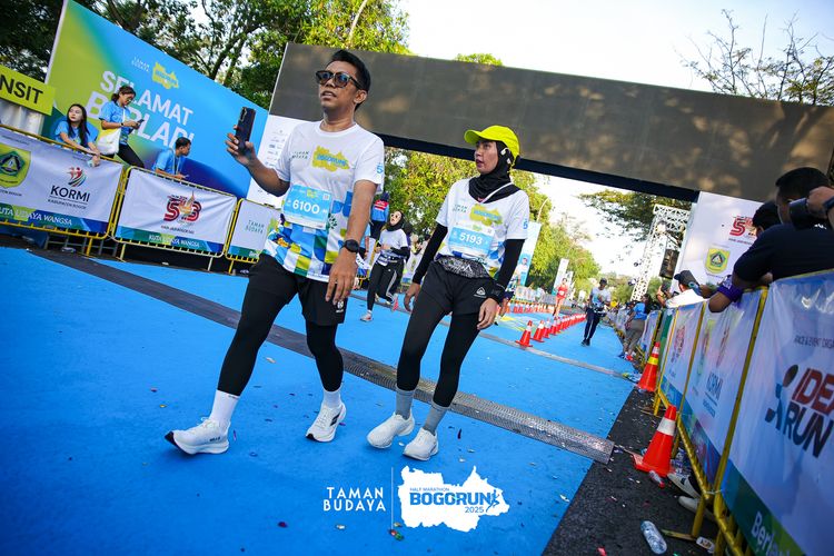 Race photo from Taman Budaya x BOGORUN 2025