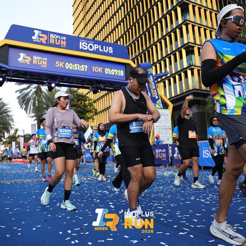 Race photo from ISOPLUS RUN 2026 - JAKARTA