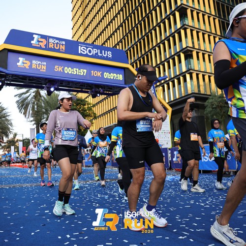 Race photo from ISOPLUS RUN 2026 - JAKARTA