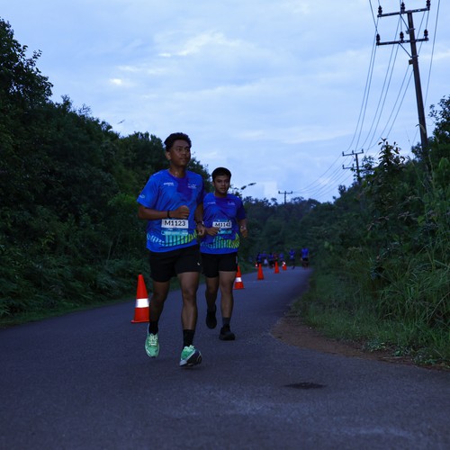 Race photo from Belitung Multisport Festival