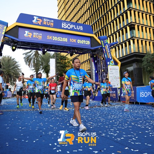 Race photo from ISOPLUS RUN 2026 - JAKARTA