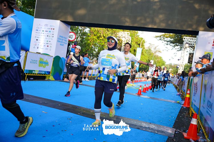 Race photo from Taman Budaya x BOGORUN 2025