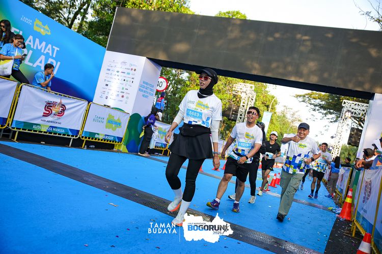 Race photo from Taman Budaya x BOGORUN 2025