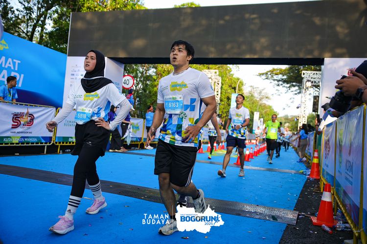 Race photo from Taman Budaya x BOGORUN 2025
