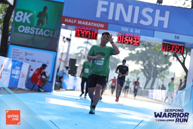 Race photo from SERPONG WARRIOR CHALLENGE RUN