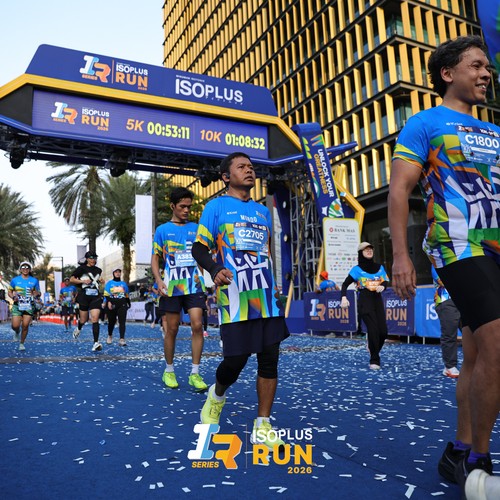 Race photo from ISOPLUS RUN 2026 - JAKARTA