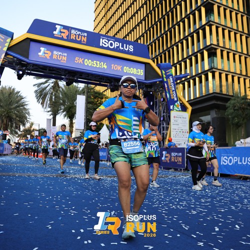 Race photo from ISOPLUS RUN 2026 - JAKARTA