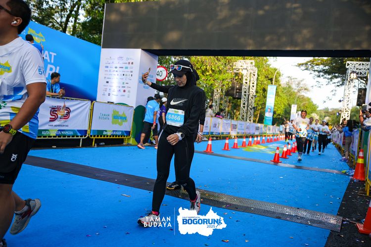 Race photo from Taman Budaya x BOGORUN 2025