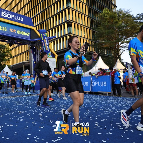 Race photo from ISOPLUS RUN 2026 - JAKARTA