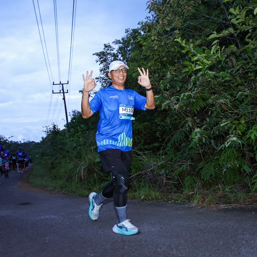 Race photo from Belitung Multisport Festival