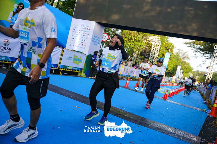 Race photo from Taman Budaya x BOGORUN 2025