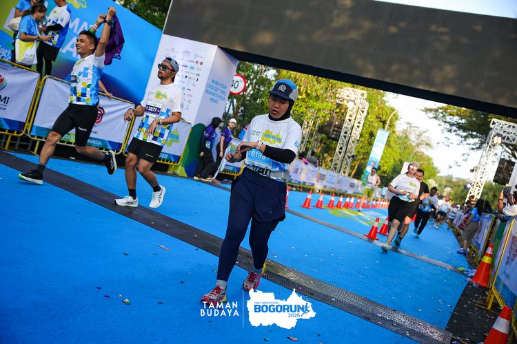 Race photo from Taman Budaya x BOGORUN 2025