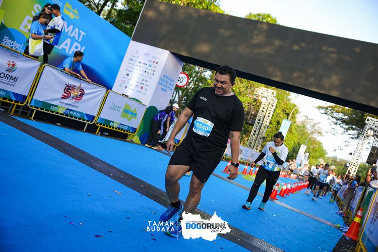 Race photo from Taman Budaya x BOGORUN 2025