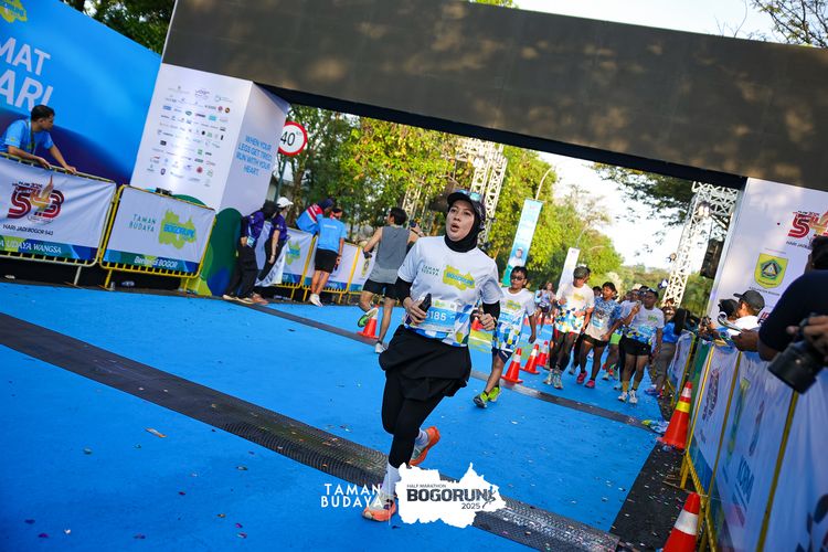 Race photo from Taman Budaya x BOGORUN 2025