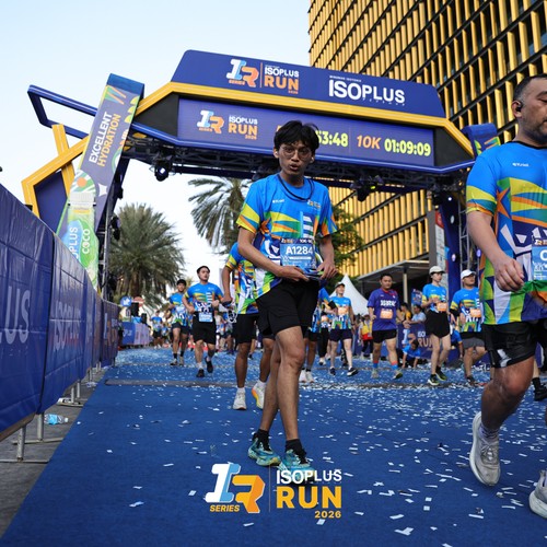 Race photo from ISOPLUS RUN 2026 - JAKARTA