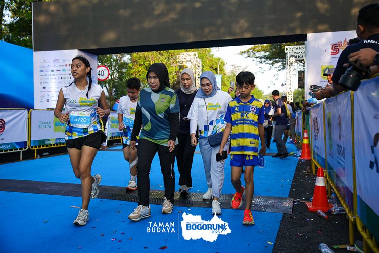 Race photo from Taman Budaya x BOGORUN 2025