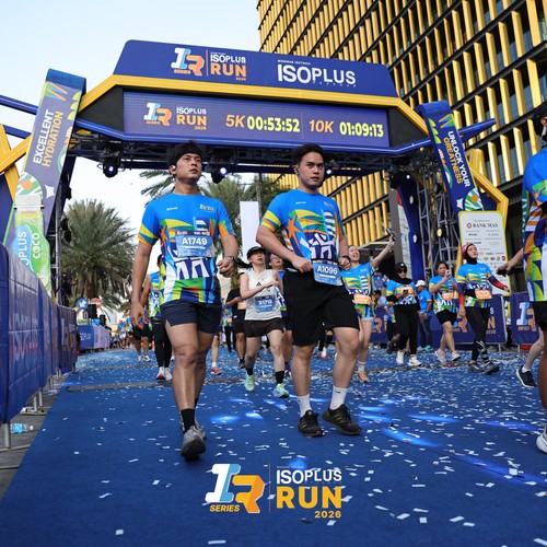 Race photo from ISOPLUS RUN 2026 - JAKARTA