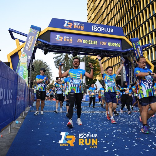 Race photo from ISOPLUS RUN 2026 - JAKARTA