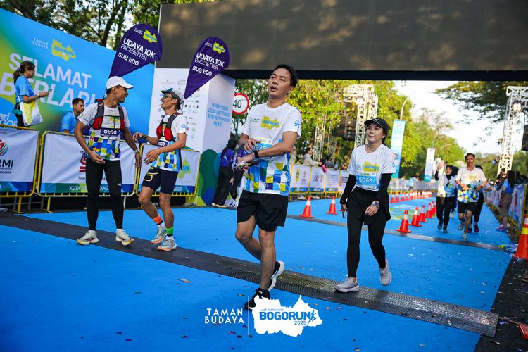 Race photo from Taman Budaya x BOGORUN 2025