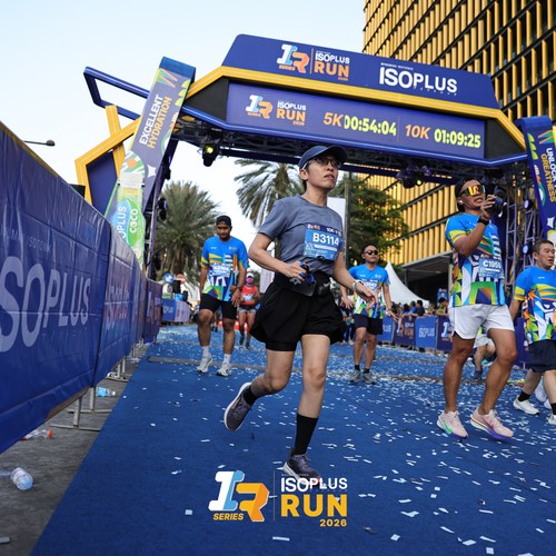 Race photo from ISOPLUS RUN 2026 - JAKARTA