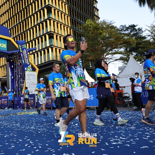 Race photo from ISOPLUS RUN 2026 - JAKARTA