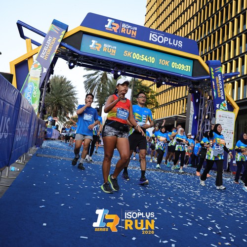 Race photo from ISOPLUS RUN 2026 - JAKARTA