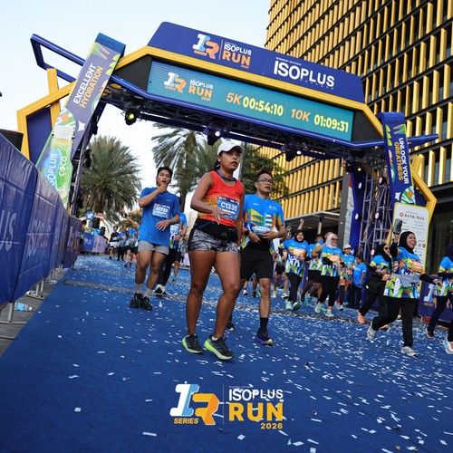 Race photo from ISOPLUS RUN 2026 - JAKARTA