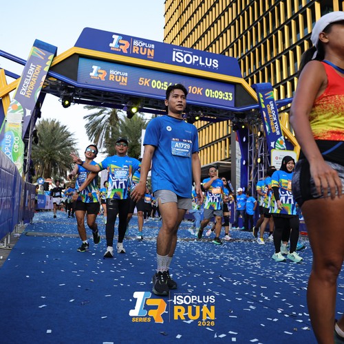 Race photo from ISOPLUS RUN 2026 - JAKARTA