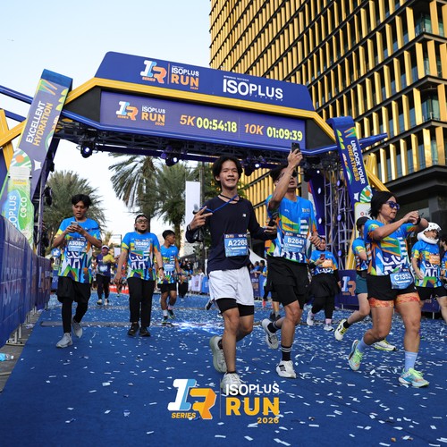 Race photo from ISOPLUS RUN 2026 - JAKARTA