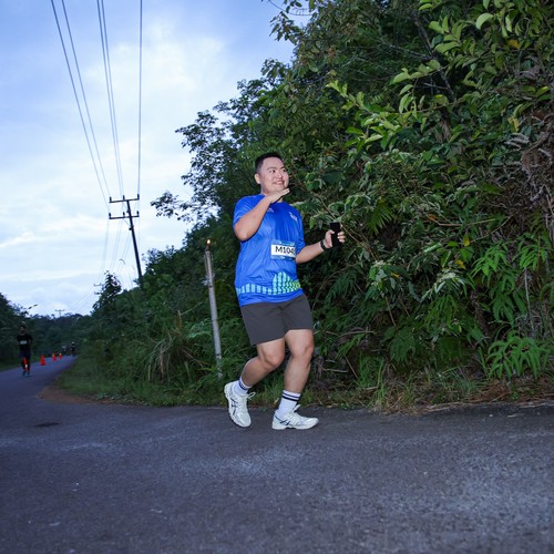 Race photo from Belitung Multisport Festival