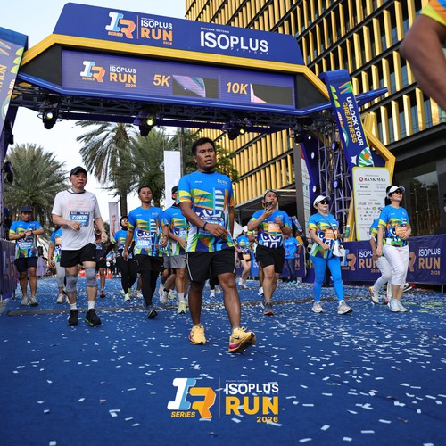 Race photo from ISOPLUS RUN 2026 - JAKARTA