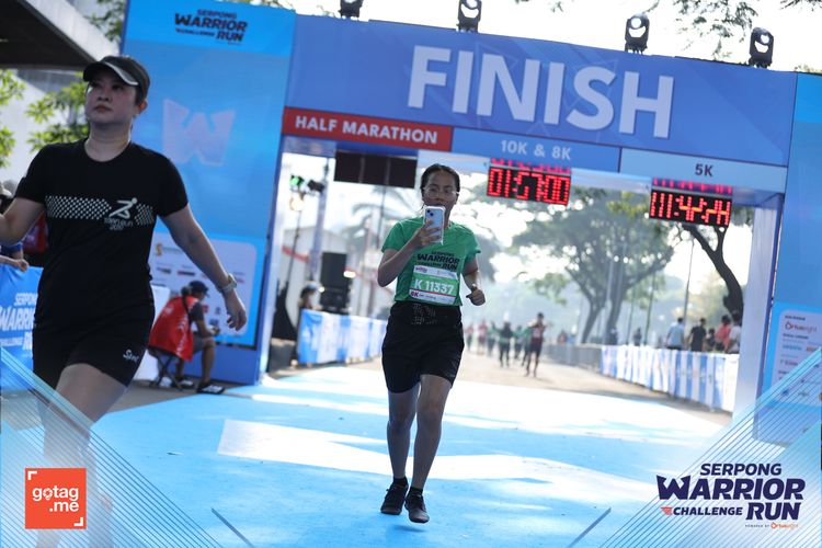 Race photo from SERPONG WARRIOR CHALLENGE RUN