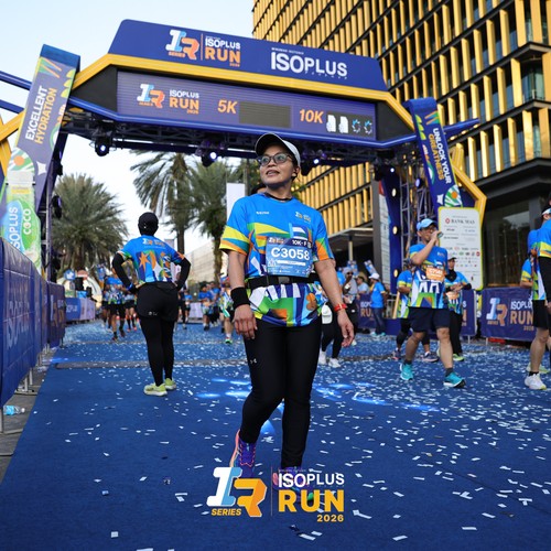 Race photo from ISOPLUS RUN 2026 - JAKARTA