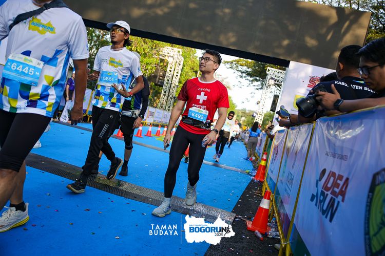 Race photo from Taman Budaya x BOGORUN 2025