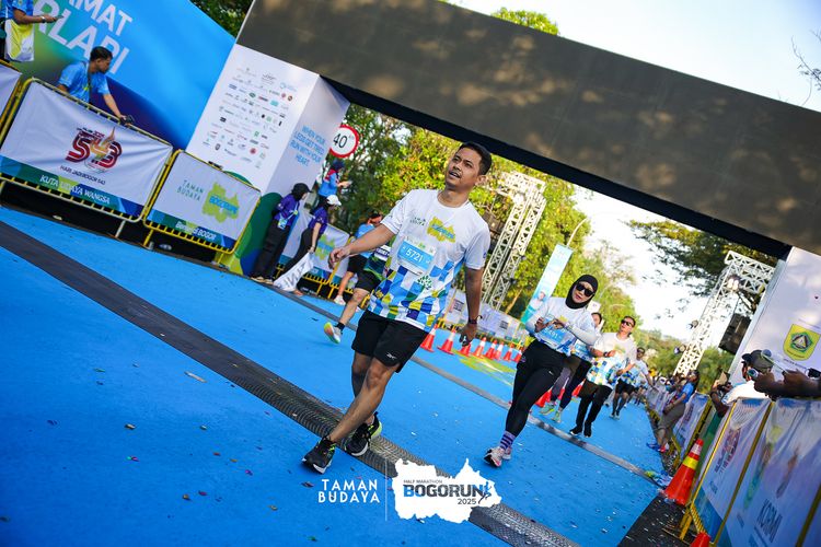 Race photo from Taman Budaya x BOGORUN 2025