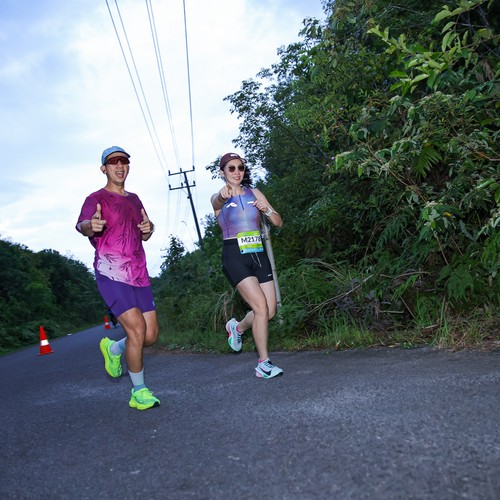 Race photo from Belitung Multisport Festival