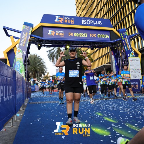 Race photo from ISOPLUS RUN 2026 - JAKARTA