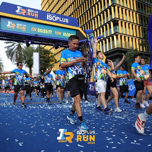 Race photo from ISOPLUS RUN 2026 - JAKARTA