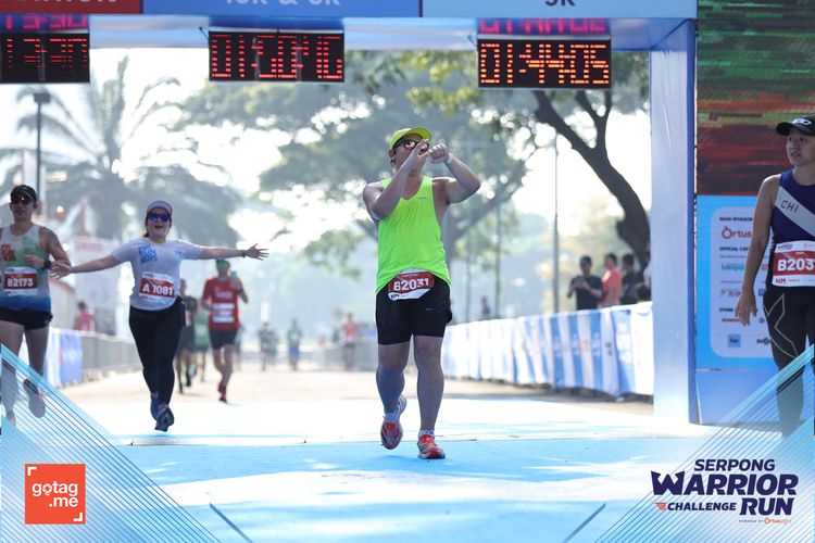 Race photo from SERPONG WARRIOR CHALLENGE RUN