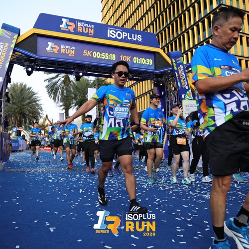 Race photo from ISOPLUS RUN 2026 - JAKARTA