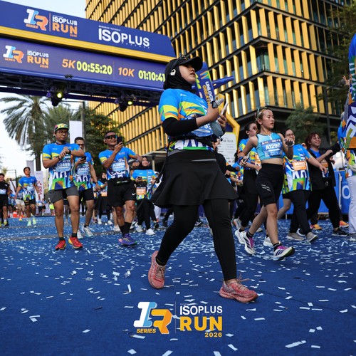 Race photo from ISOPLUS RUN 2026 - JAKARTA