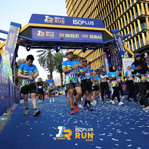 Race photo from ISOPLUS RUN 2026 - JAKARTA